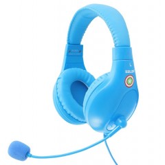 声籁A566E（蓝）学习考试专用耳机耳麦