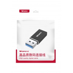 沃浦（Z-J10）USB3.0 转 Type-C 转接头 铝壳款