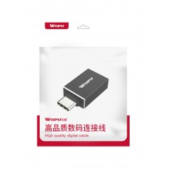 沃浦（Z-J11）Type-C转 USB3.0 转接头 铝壳款