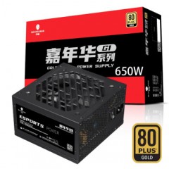 玩嘉 嘉年华650W全模组金牌 台式机电脑电源