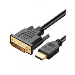网都 DVI转HDMI线(HDMI转DVI线）双向互转 1.5米