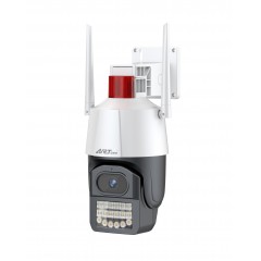 安锐特ART-QW43A  300万高清双光源18灯警戒红蓝灯闪5寸球机WiFi智能双光警戒球 4MM（有线只可连接安锐特录像机）（一件18台）