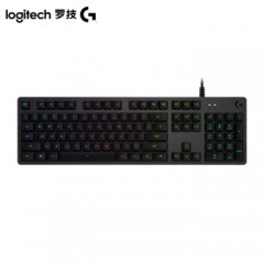 罗技 G512机械键盘游戏电竞RGB背光有线全尺寸吃鸡宏编程键盘 L轴类红轴