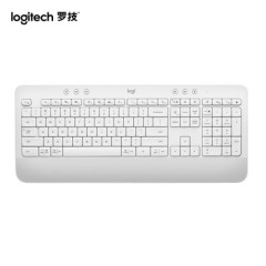 罗技 K650商用无线蓝牙键盘 办公键盘 双模键盘 （黑白）