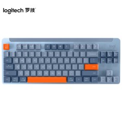 罗技 K855无线机械键盘 无线键盘 蓝牙键盘 游戏办公键盘 84键（黑/粉/蓝）
