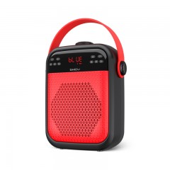 十度 SD-H6 （蓝牙升级版）带数字点歌户外便携音箱（红/蓝/黑）