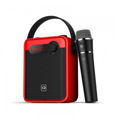 十度SD-H8 （无线手持版）户外音箱（红/绿/黑）包含一个话筒