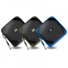 十度SD-P3户外便携蓝牙音箱音响桌面插卡播放器（黑/蓝/绿）