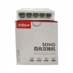 大华 DH-S1000C-5ET-L 5口百兆交换机网络监控交换器企业家用