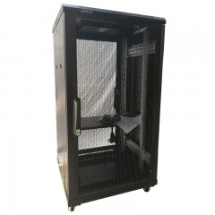 图腾 G36822 尺寸600*800*1200  加厚型  1.2米 前后平网门 网络设备机柜22U交换机机柜