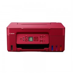佳能 G3872红大容量可加墨彩色多功能无线喷墨一体机