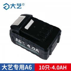 大艺 10只-4.0AH 专用A6电池