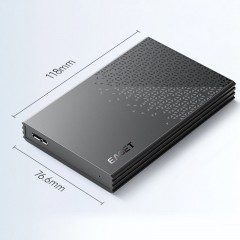 忆捷 G30 2.5英寸 1T 移动硬盘 塑料外观 质保2年