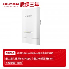 IP-COM CPE6S 室外网桥高增益无线网桥{单只}
