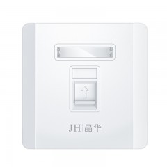 【P835】晶华网络/电话面板模块面板(单口)