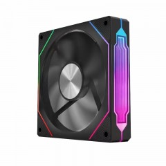 棱镜7PRO黑色 海景房机箱散热风扇12CM神光同步5V三针ARGB