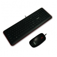 方正科技（ifound）F8101巧克力U U有线鼠标键盘套装（黑色）