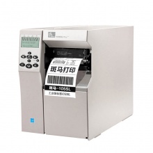 ZEBRA斑马105SL PLUS工业条码打印机不干胶标签300dpi 