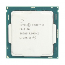 Intel/英特尔 酷睿 i3 8100 散片（只支持300系列主板）