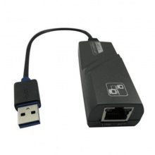 USB3.0千兆网卡 免驱网卡USB网卡 黑色