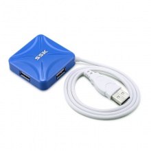SSK飚王烽火SHU027 usb分线器 一拖四集线器笔记本电脑USB扩展HUB
