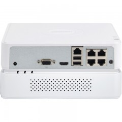 海康威视 DS-7104N-F1/4P(C) 4路POE硬盘录像机网络数字视频监控