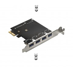 京华PCI-E转USB3.0扩展卡4口(芯片NEC VL805)