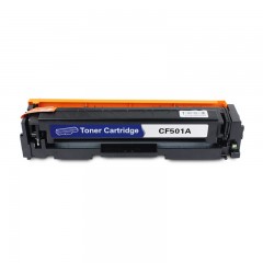 欧普 青花系列 CF501A硒鼓蓝色带芯片易加粉 适用于HP Color LaserJet Pro M254nw/M254dw/MFP M280nw/M281fdn/M281fdw