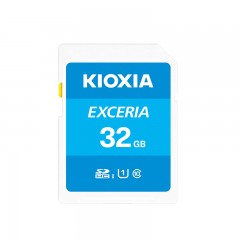 东芝 铠侠系列 （原东芝）32GB SD存储卡 EXCERIA 极至瞬速系列 U1 读速100MB/s 支持全高清拍摄