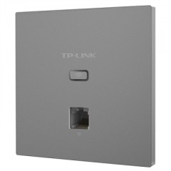 tp-linkTL-AP1202GI-PoE双频千兆端口 薄款深空银（方）双频千兆端口AC1200M千兆版无线面板式AP（此产品需要提前订货 次日发货)