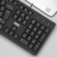 今日特价AOC【KB161】有线键盘