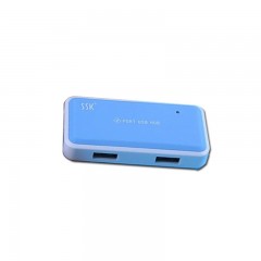 SSK/飚王 风云 USB2.0 HUB 高速扩展器 一拖四USB集线器 SHU008 60CM