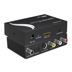 迈拓 MT-HAV13 HDMI转AV 音频光纤转换器HDMI转AV独立分离音频