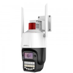 安锐特ART-QW45A-A/4MM  300万高清双光源18灯警戒红蓝灯闪5寸球机WiFi智能双光警戒球 4MM（有线只可连接安锐特录像机）（一件18台）