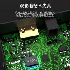 沃浦FP01 HDMI分配器 1进2出{不带电源头}