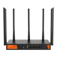 腾达AX3000多WAN商用无线办公路由器 WiFi6双频千兆大功率穿墙路由器带机量200 W30E（支持IPV6 /APP管理）